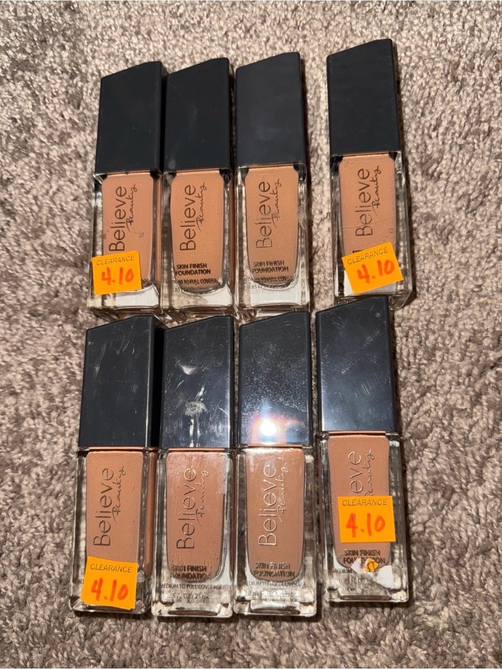 Believe by Jessica Makeup - Creamy Beige Liquid Foundation color : cafe